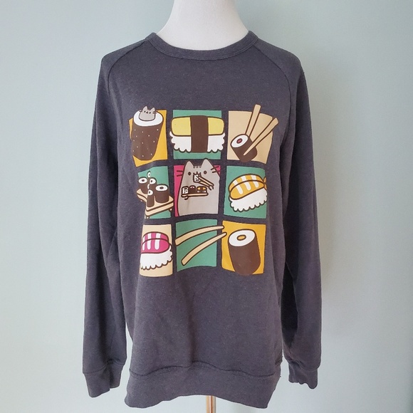 pusheen sushi shirt